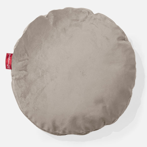 Kulatý Polštář 50cm - Samet Norek 01