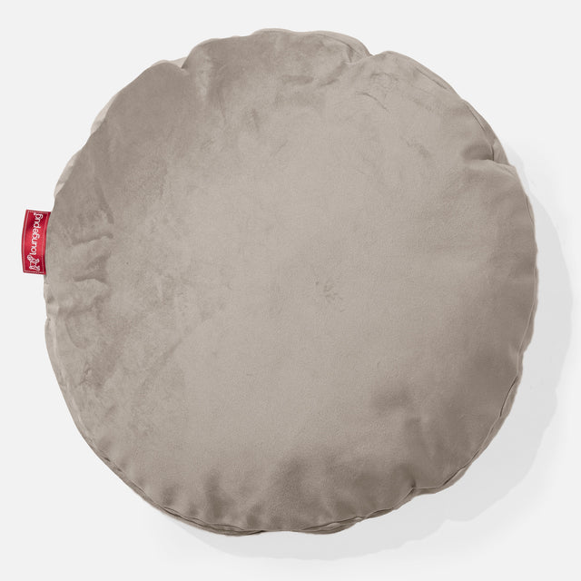 Kulatý Polštář 50cm - Samet Norek 01