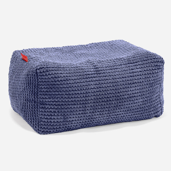 Malá podnožka - Pom pom Fialová 01