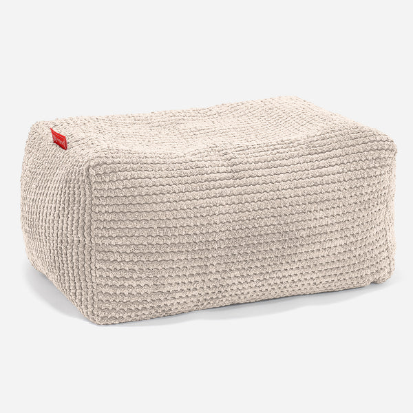 Malá podnožka - Pom pom Slonovinová 01