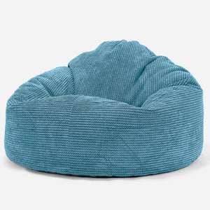 Archi sedací pytel - Pom pom Modrozelená