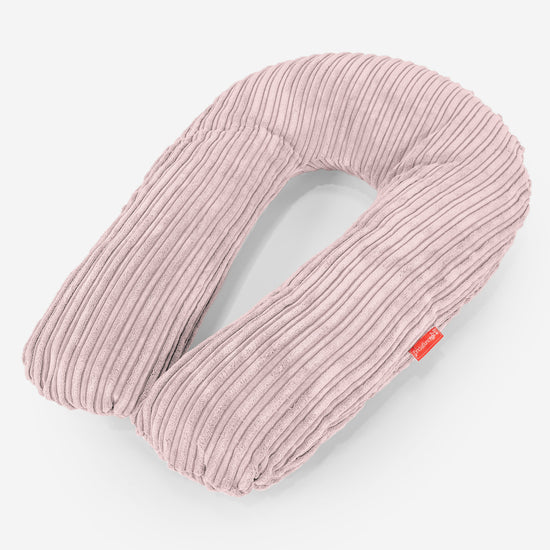 Objímací polštář - Manšestr Jemně Růžová 01