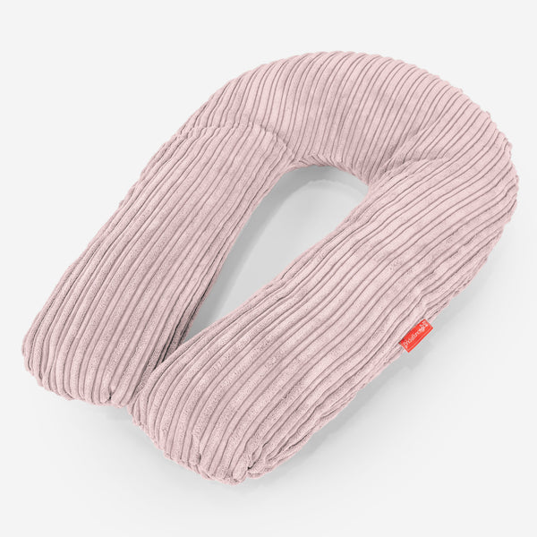 Objímací polštář - Manšestr Jemně Růžová 01