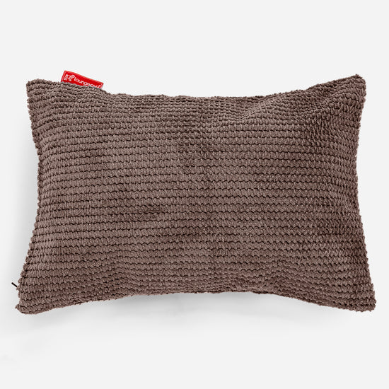 Polštář 35 x 50cm - Pom pom Čokoládová 01