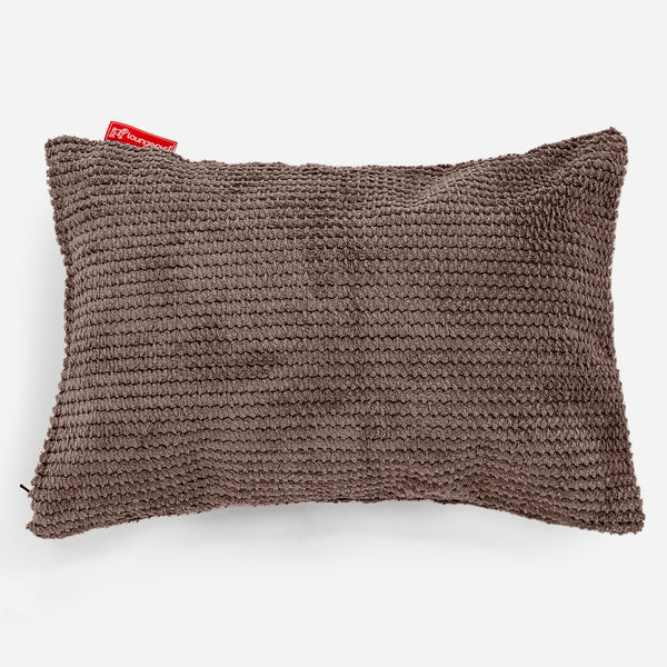 Polštář 35 x 50cm - Pom pom Čokoládová 01
