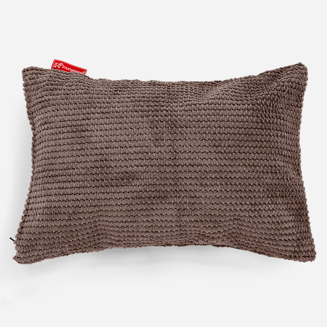 Polštář 35 x 50cm - Pom pom Čokoládová 01
