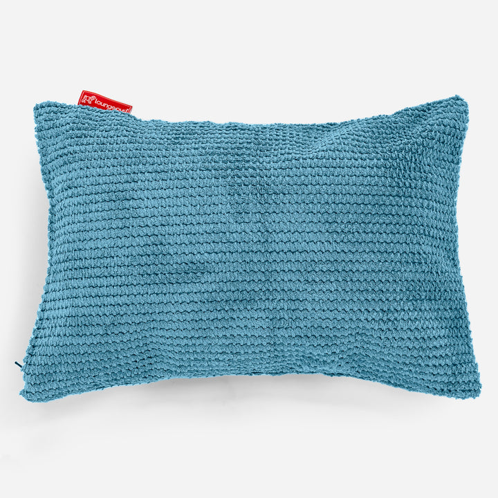Polštář 35 x 50cm - Pom pom Modrozelená 01