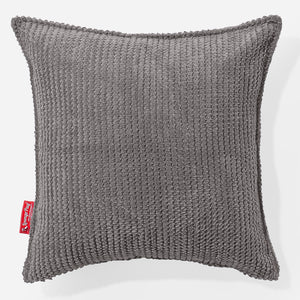 Povlak na Polštář 47 x 47cm - Pom pom Tmavě šedá