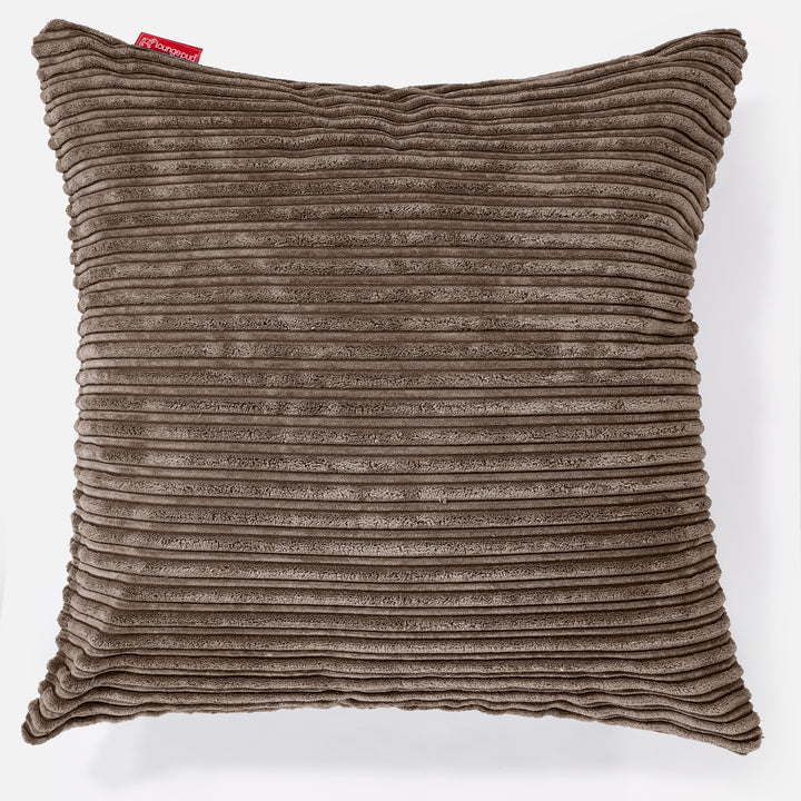 Polštář Velký 70 x 70cm - Manšestr Moka 01