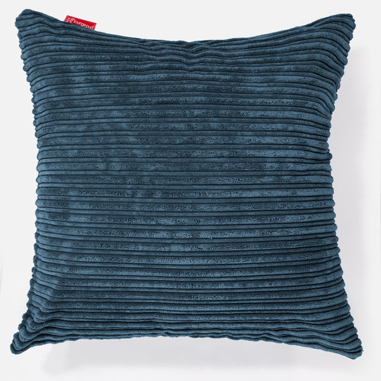 Polštář Velký 70 x 70cm - Manšestr Námořnická modř 01