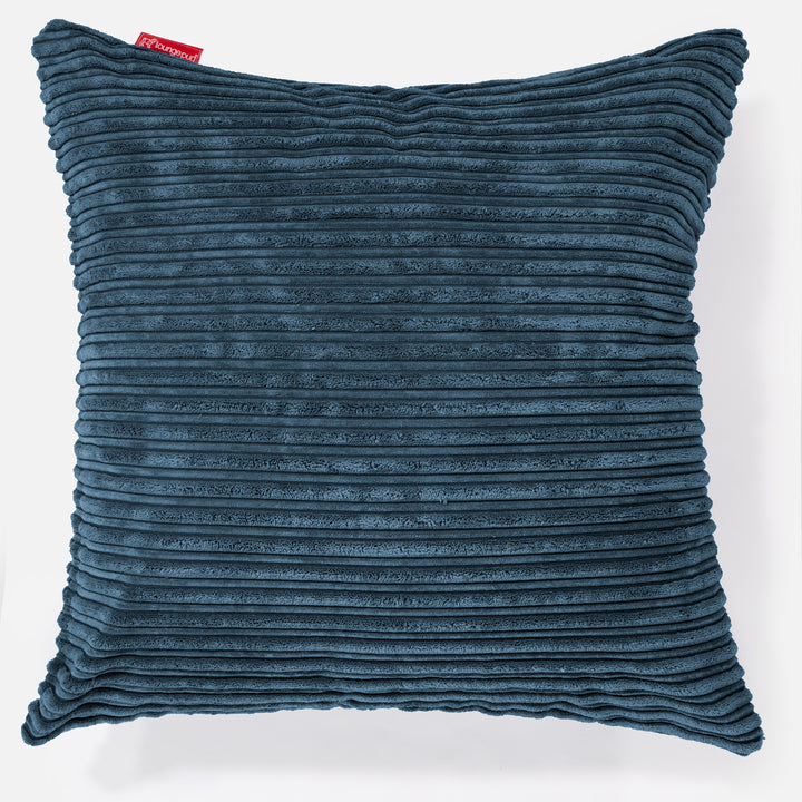 Polštář Velký 70 x 70cm - Manšestr Námořnická modř 01