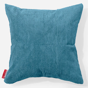 Povlak na Polštář Velký 70 x 70cm - Pom pom Modrozelená
