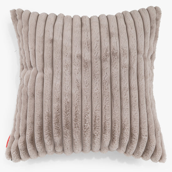Povlak na Polštář Velký 70 x 70cm - Ultra plyšový kord Norek 01