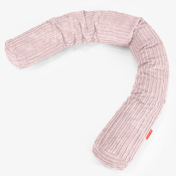 Relaxační polštář 150-L, CloudSac® z paměťové pěny - Manšestr Jemně Růžová 01