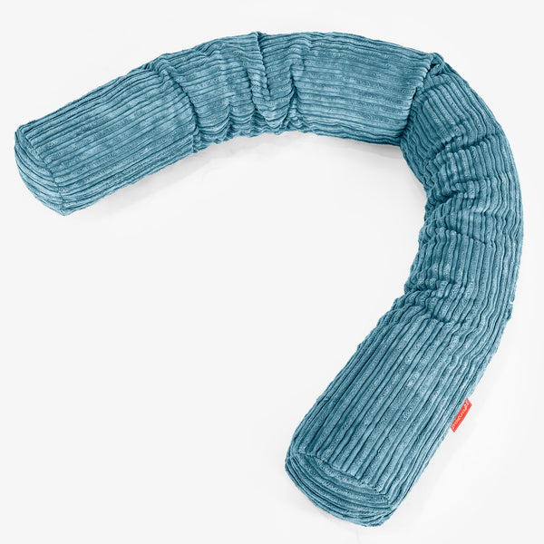 Relaxační polštář 150-L, CloudSac® z paměťové pěny - Manšestr Modrozelená 01
