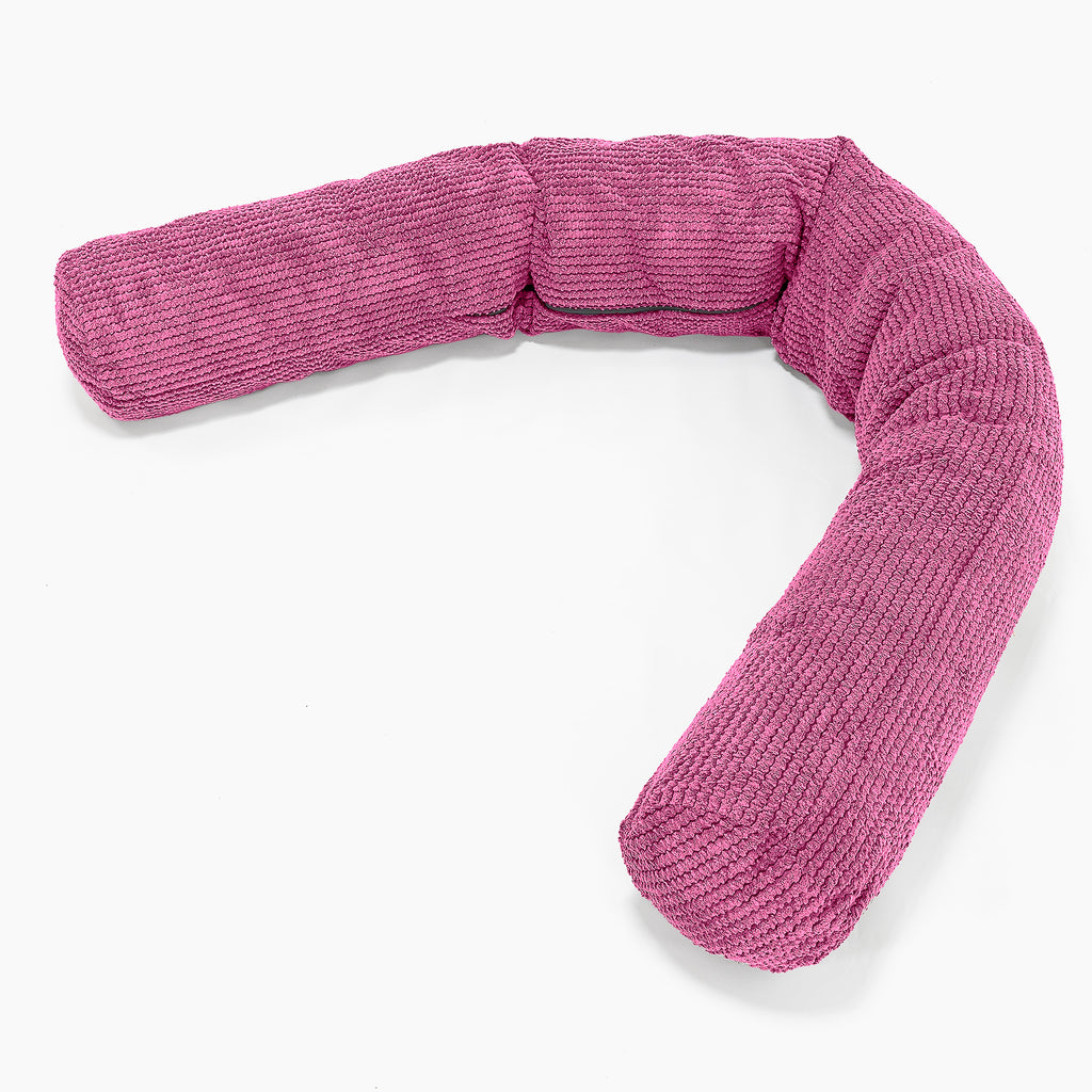 Relaxační polštář 150-L, CloudSac® z paměťové pěny - Pom pom Růžová 01