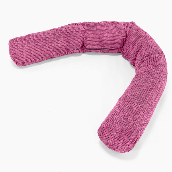 Relaxační polštář 150-L, CloudSac® z paměťové pěny - Pom pom Růžová 01