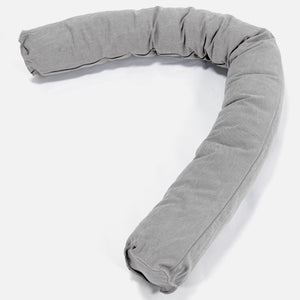 Relaxační polštář XXL - Stonewashed džínovina Cínová