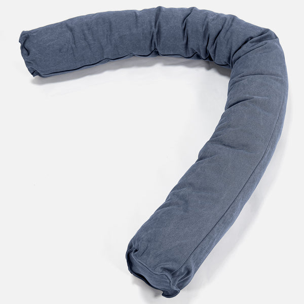 Relaxační polštář XXL - Stonewashed džínovina Námořnická modř 01