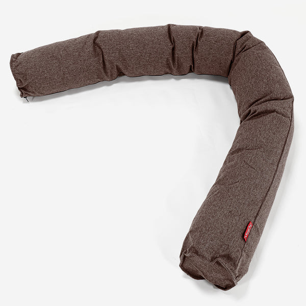 Relaxační polštář 150-L, CloudSac® z paměťové pěny - Vlna Interalli Hnědá 01