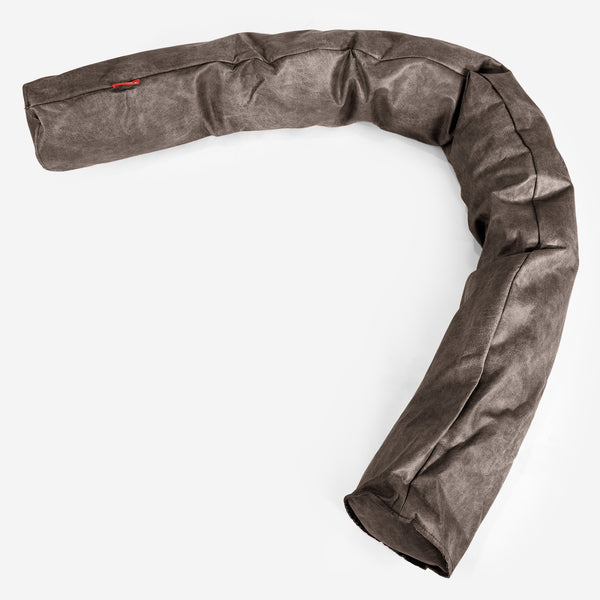 Relaxační polštář 150-L, CloudSac® z paměťové pěny - Zoufalá kůže Přírodní břidlice 01
