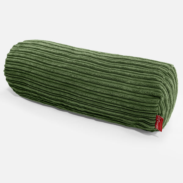 Relaxační Povlak na Polštář 20 x 55cm - Manšestr Lesní zelená 01