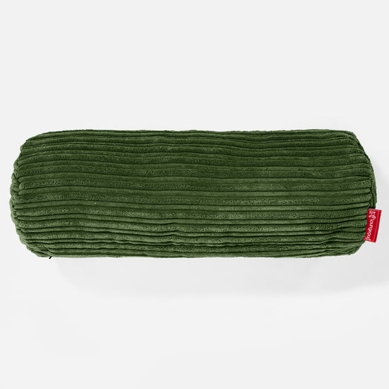 Relaxační Povlak na Polštář 20 x 55cm - Manšestr Lesní zelená 02