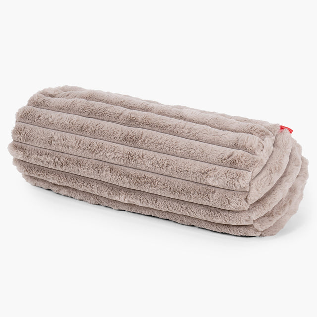 Relaxační Povlak na Polštář 20 x 55cm - Ultra plyšový kord Norek 01