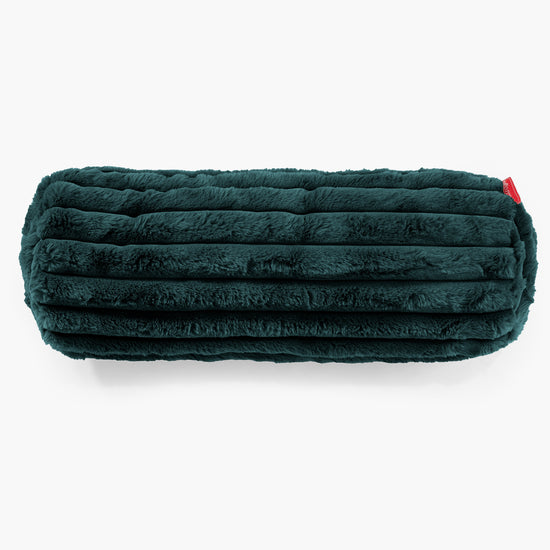 Relaxační Povlak na Polštář 20 x 55cm - Ultra plyšový kord Tyrkysová 02