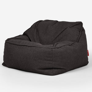 Sedací pytel Sloucher, křeslo - Buklé Tmavomodrá šeď