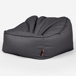 Sedací pytel Sloucher, křeslo - Veganská kůže Černá