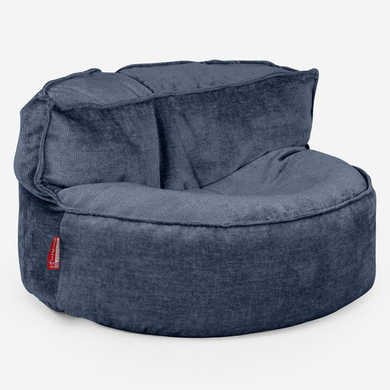 Sedací vak Chloe, pohovka - Žinylka Námořnická modř 01