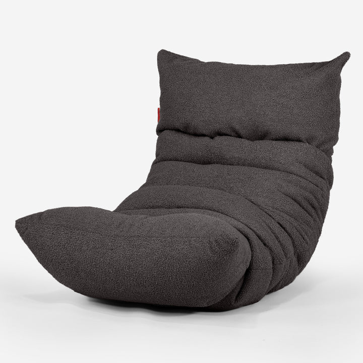 Sedací vak Eva Lounger - Buklé Tmavomodrá šeď_01