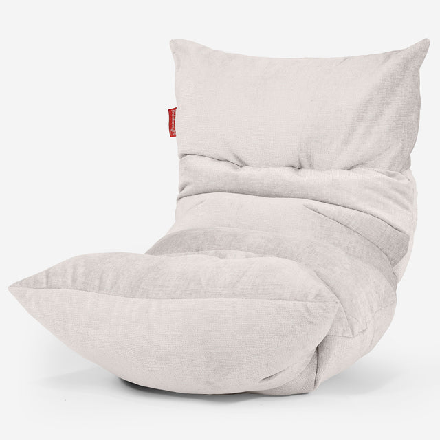 Sedací vak Eva Lounger - Žinylka Krémová 01