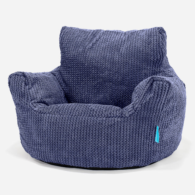 Sedací vak křesla pro batolata od 1 do 3 let - Pom pom Fialová 01