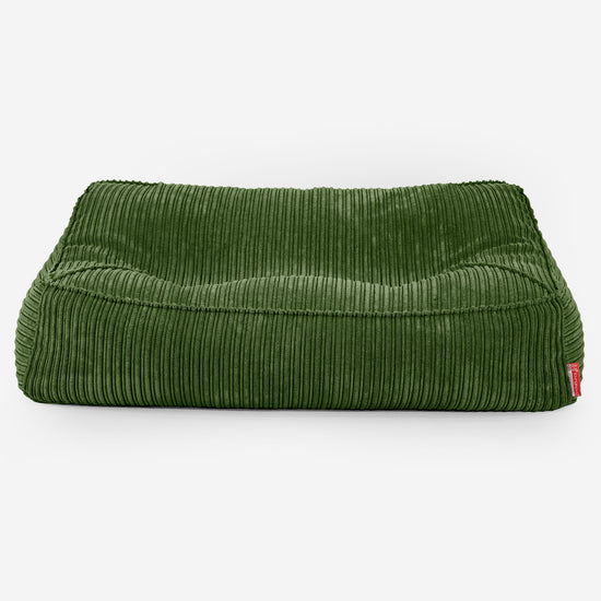 Sedací vak Sloucher, pohovka - Manšestr Lesní zelená 01