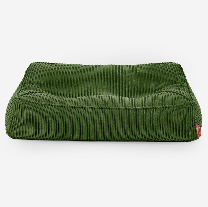 Sedací vak Sloucher, pohovka - Manšestr Lesní zelená 01