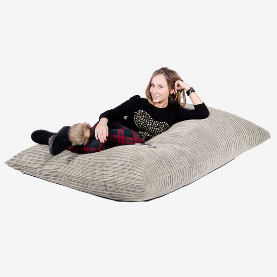 Sedací vak XXL - Manšestr Norek 04