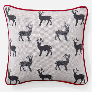 Povlak na Polštář 47 x 47cm - Pletený Stag