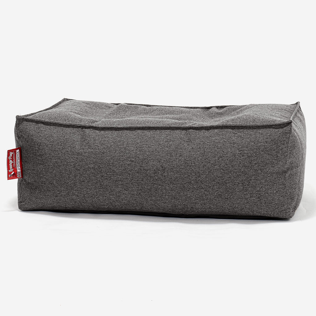 CloudSac® 100 podnožka z paměťové pěny - Vlna Interalli Šedá 01