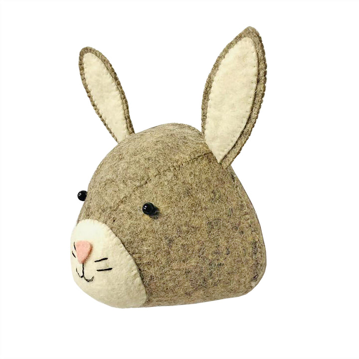 Mini zvíře hlava dekorace na zeď - Králík 03