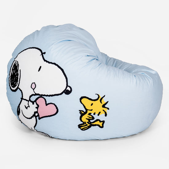 Snoopy Dětský sedací vak Flexforma Junior pro děti 2 do 14 let - Obejmutí 01