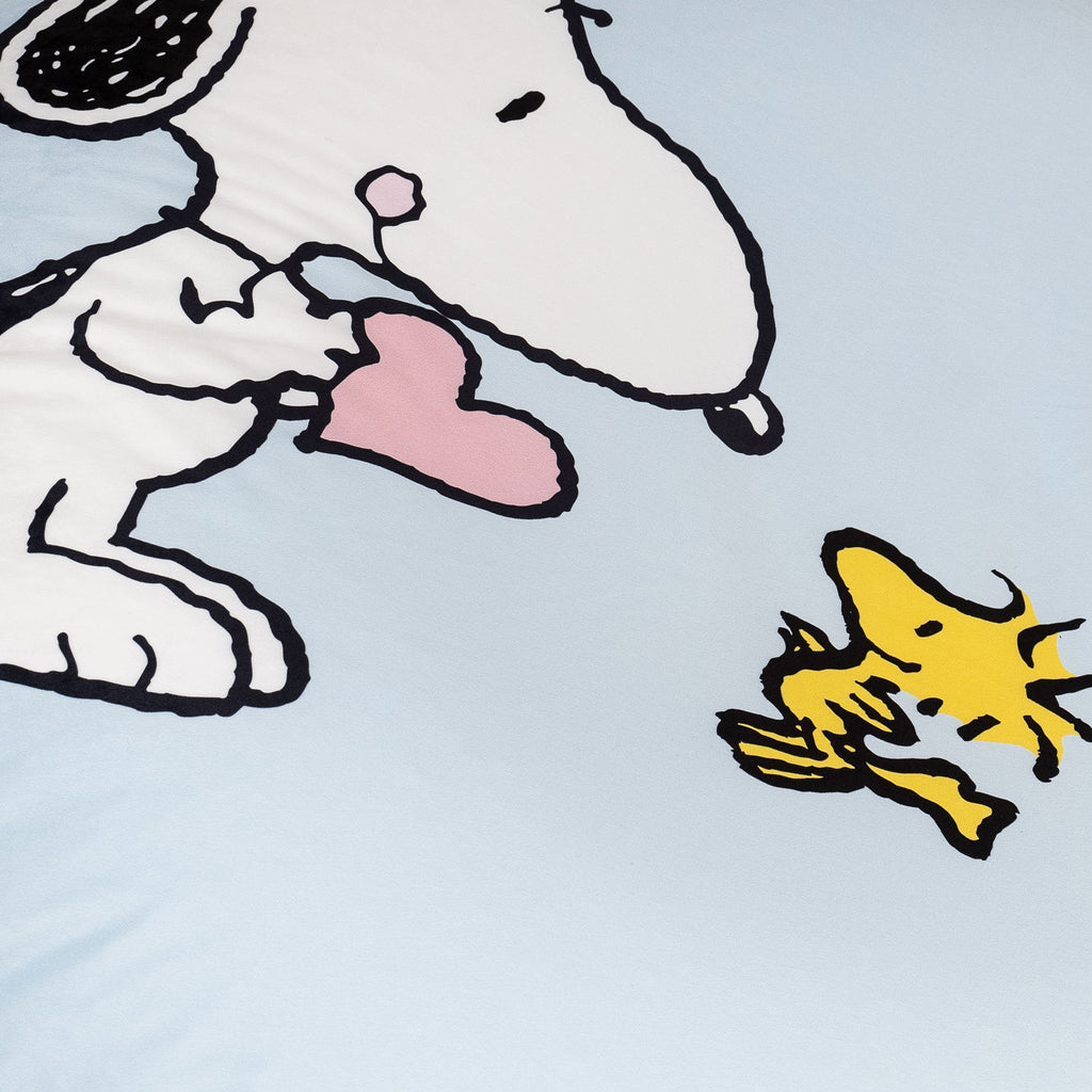 Snoopy Dětský sedací vak Flexforma Junior pro děti 2 do 14 let - Obejmutí 06
