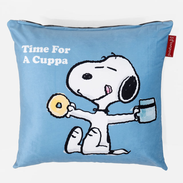 Snoopy Povlak na Polštář 47 x 47cm - Šálek 01