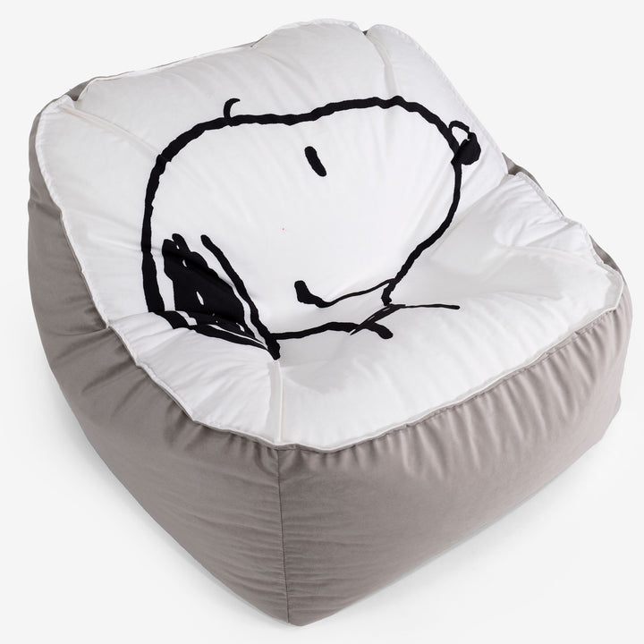 Snoopy Sedací pytel Sloucher, křeslo - Obličej 01
